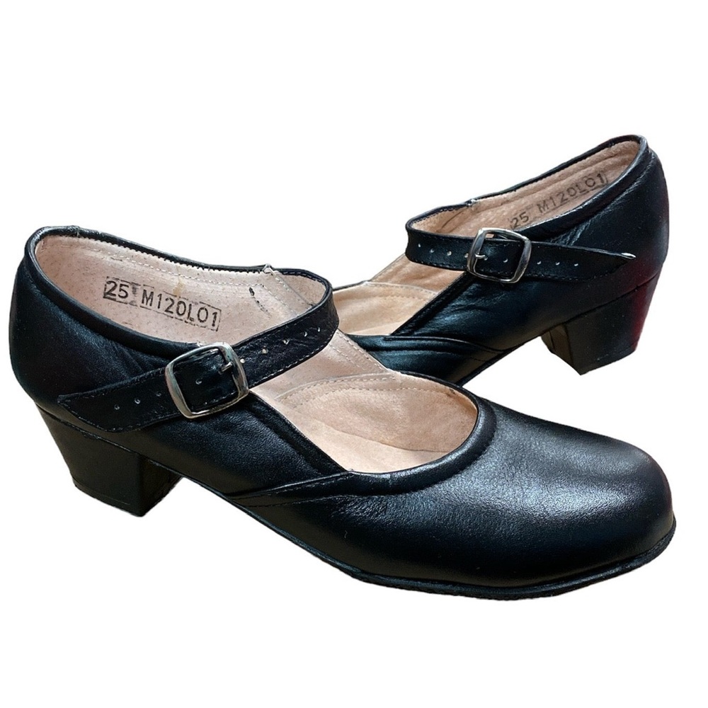 Folklorico Black Shoes For Girl’s & Women’s
